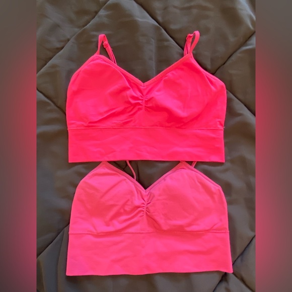 Kids sports bra madden Girl medium hot pink - Picture 2 of 2